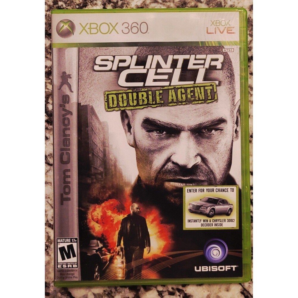 Tom Clancy's Splinter Cell: Double Agent (Microsoft Xbox 360, 2006) COMPLETE!!